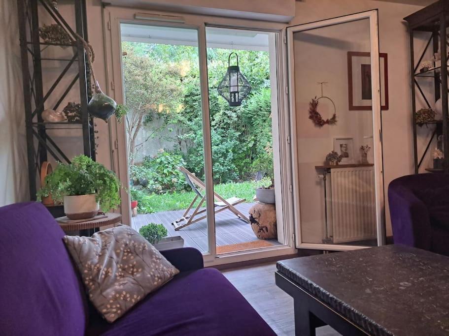 Appartement Cosy Avec Jardin Et Parking Gennevilliers Zewnętrze zdjęcie